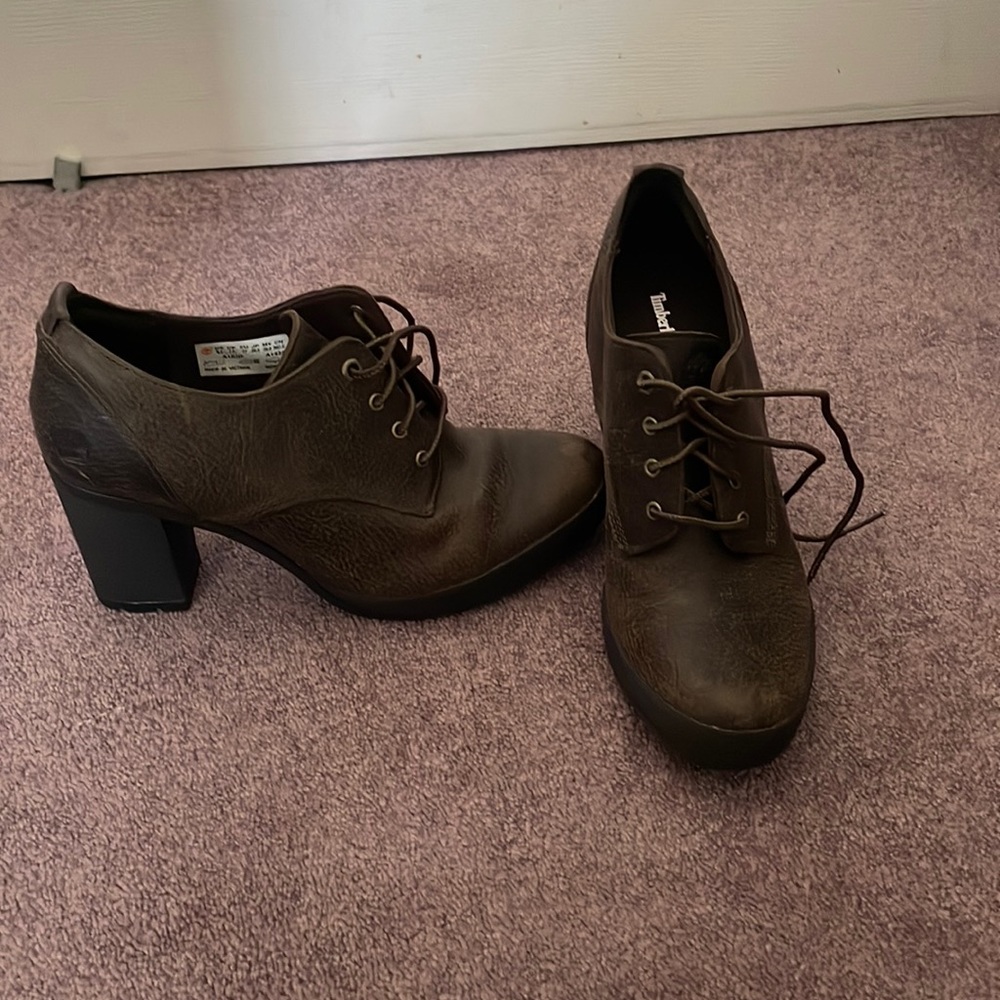 Timberland Oxford-Style Heels - Size 9.5 (US)